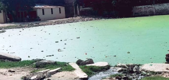 Eight lakhs shed in cleaning the drains