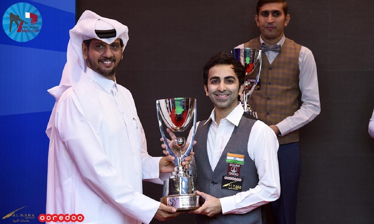 Pankaj Advani created history by winning IBSF-6 Red Snooker World Cup, defeating Babar Masih of Pakistan 7-5 in the final