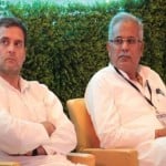 राहुल गांधी और भूपेश बघेल