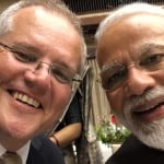 ऑस्ट्रेलिया के प्रधानमंत्री स्कॉट मॉरिसन ने यह सेल्फी नवंबर 2019 में जापान में हुई जी20 समिट के दौरान ली थी।