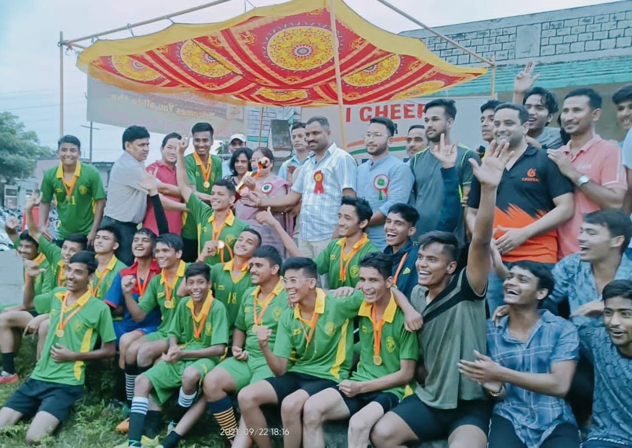 RP school won the football competition