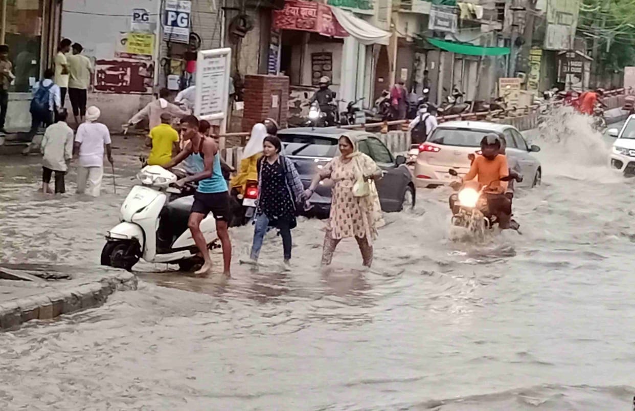 The rain became a disaster due to the negligence of the officers, 48.5 mm of rain fell on Thursday