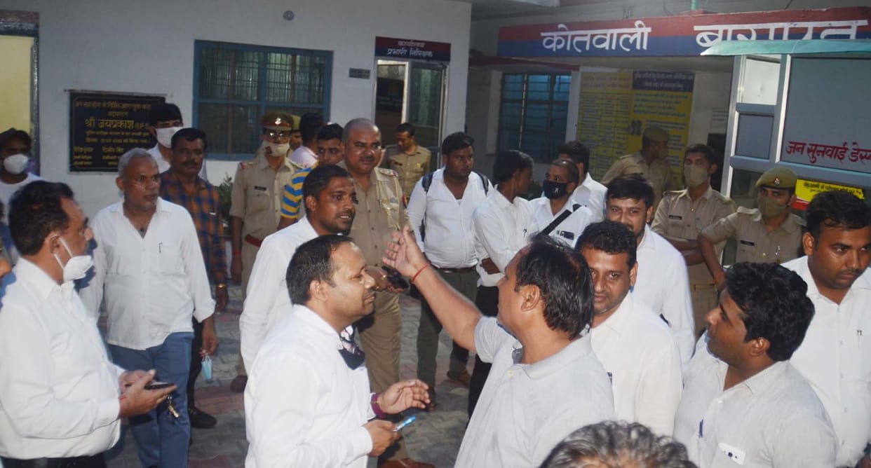 Arrested the person who shot the soldier, lawyers protest in protest