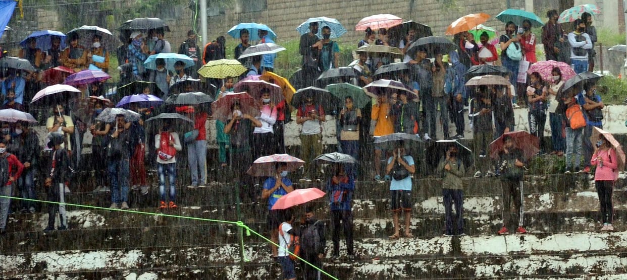 Rain has thrown water on forest guard recruitment, no ground test