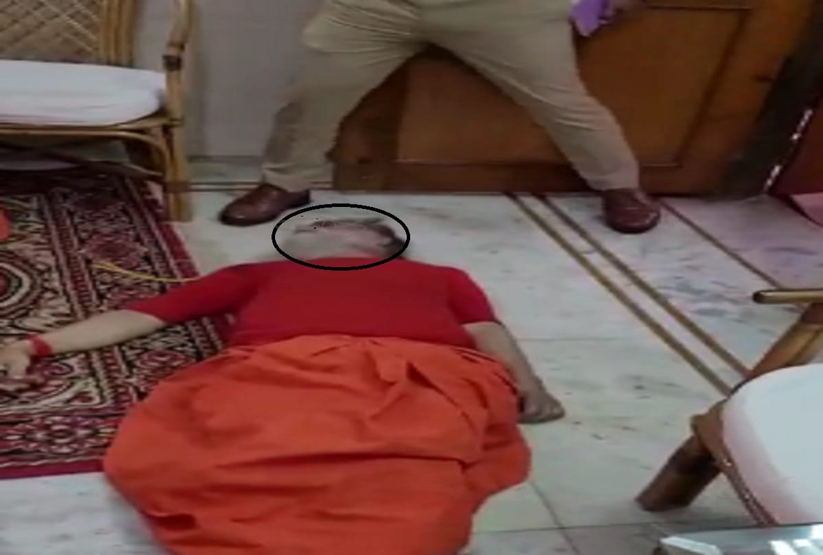Mahant Narendra Giri Case: Video surfaced soon after death, running fan, cut rope and letter pad...