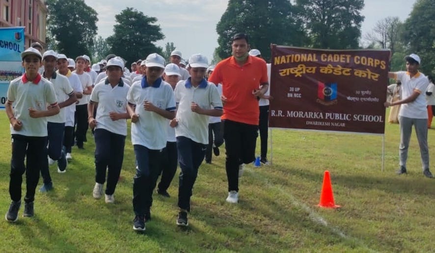 Message of goodwill given by Fit India Freedom Run
