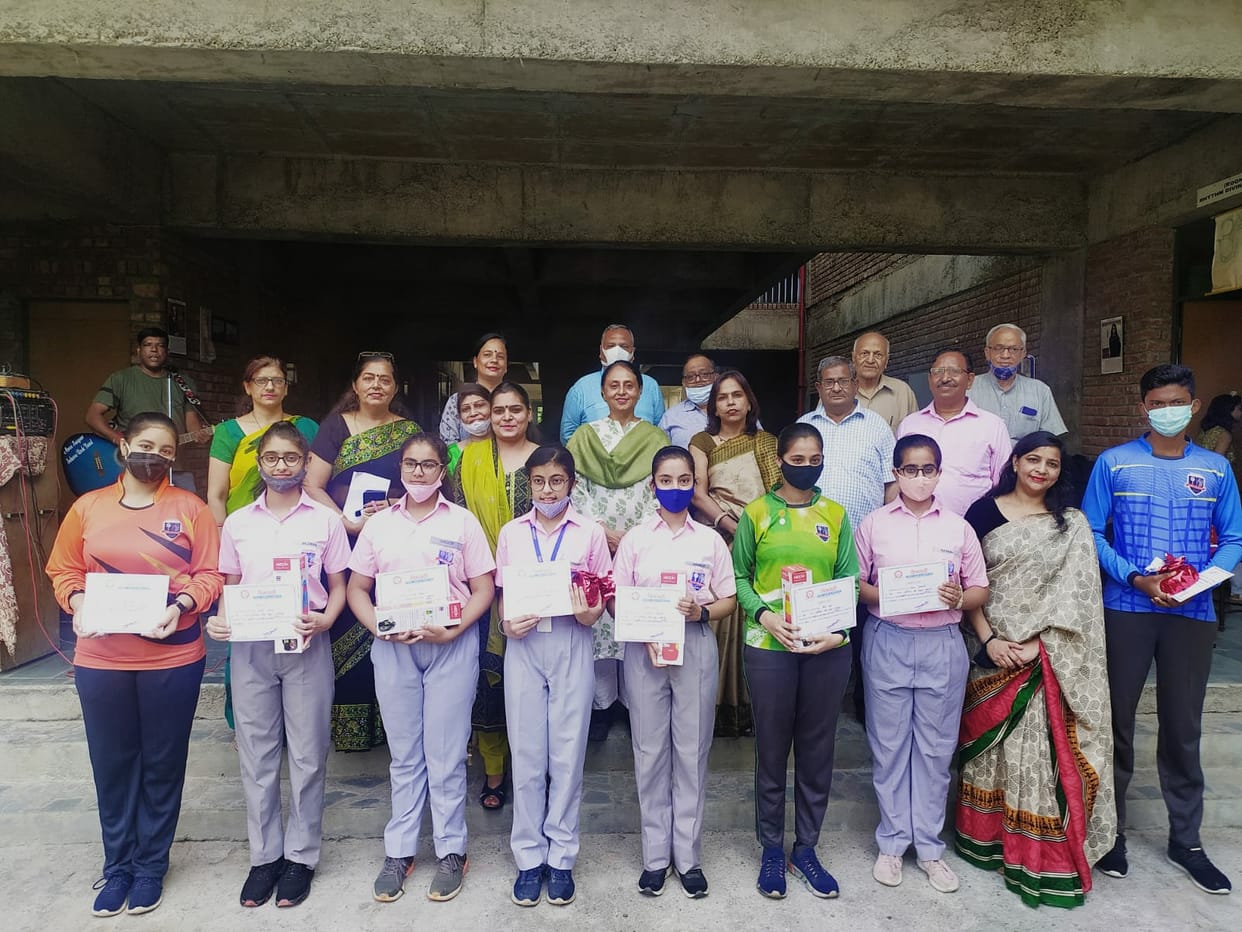 Winners of calligraphy competition were rewarded