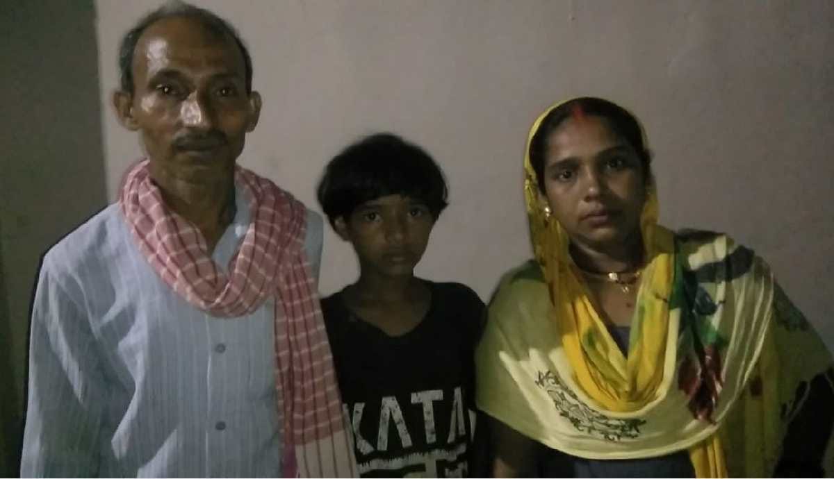 Family found girl who went missing three years ago in ghazipur