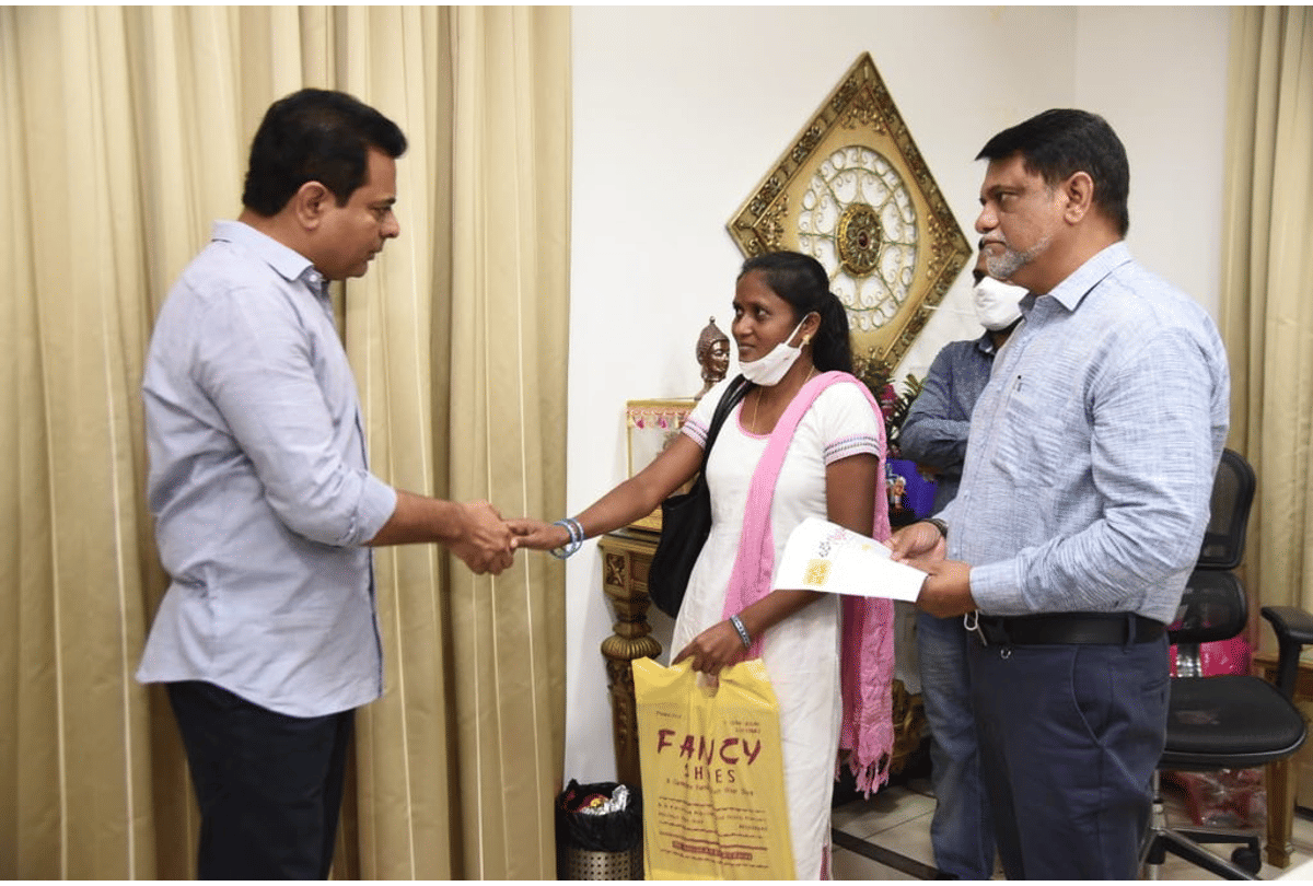 Ambi Rajani Postgraduate Sweeper Offered job of Assistant Entomologist in Hyderabad