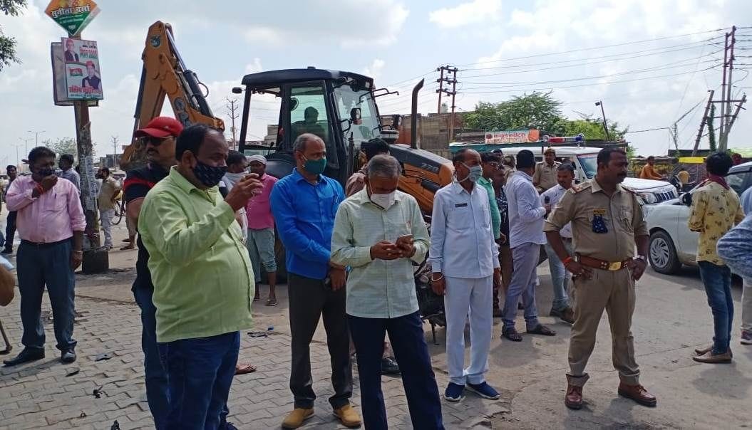 police,palika,JCB,co,nagar nigam