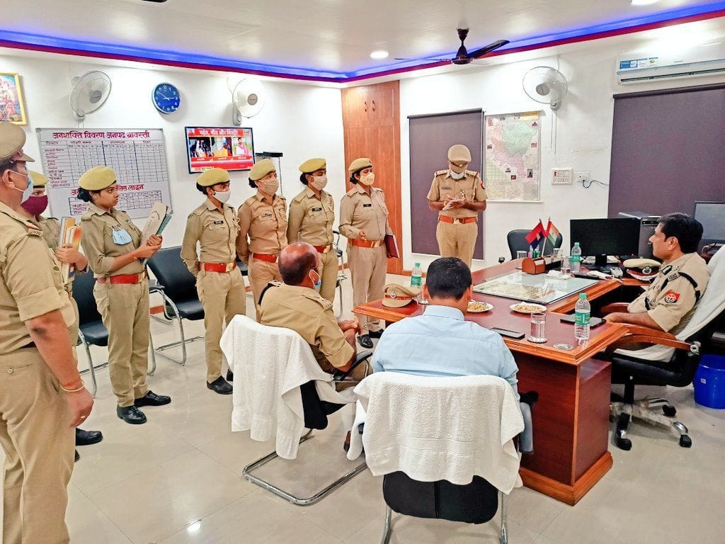 DIG did annual inspection of police office