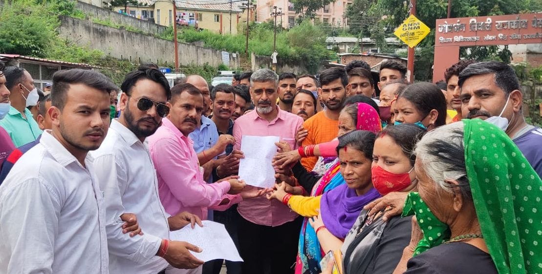 Protest Over Job