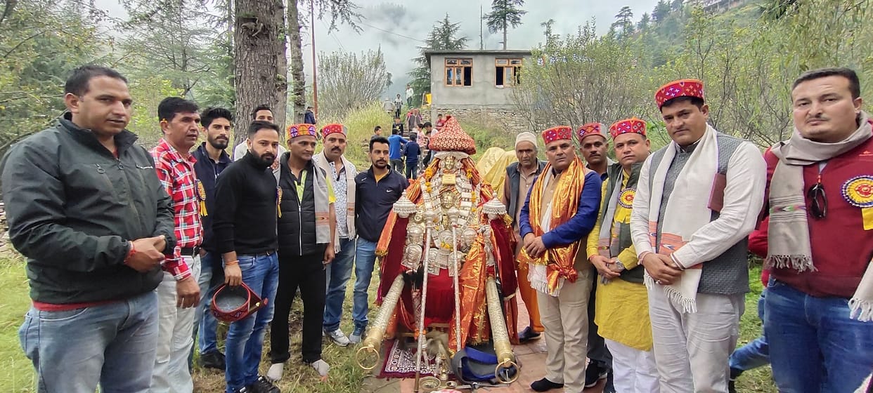 rova fair started in nither with welcome of devta