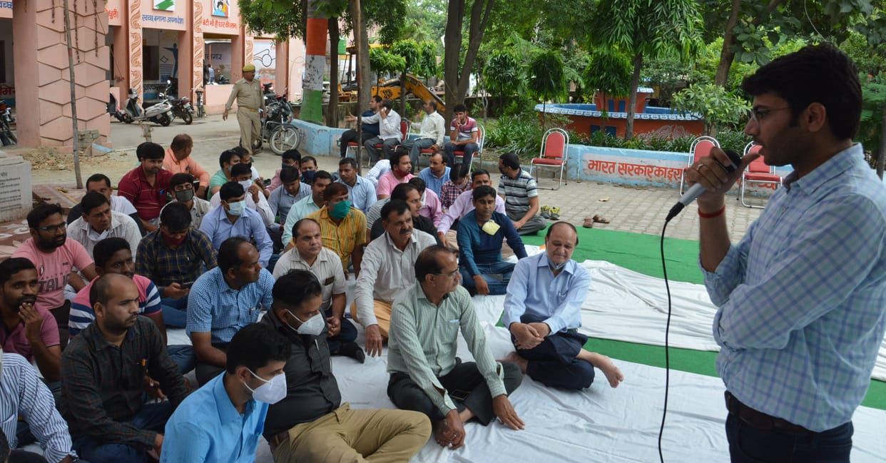 boycotted work in protest against harassment