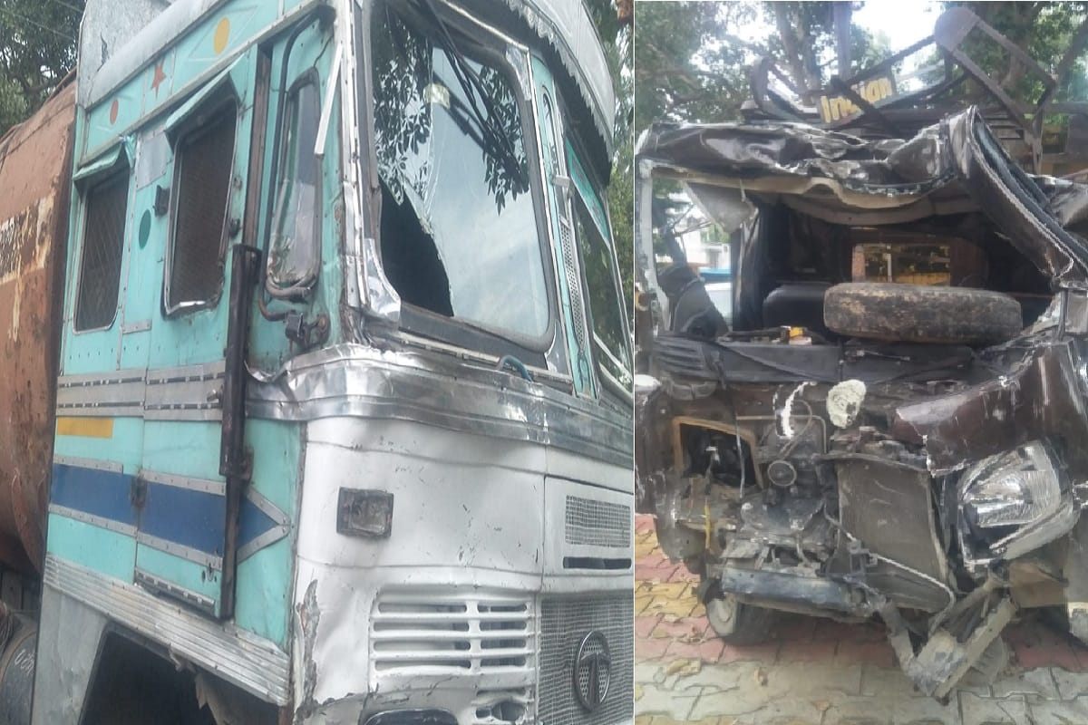 UP News: Two people have died and two injured in truck accident in Parikshitgarh of Meerut