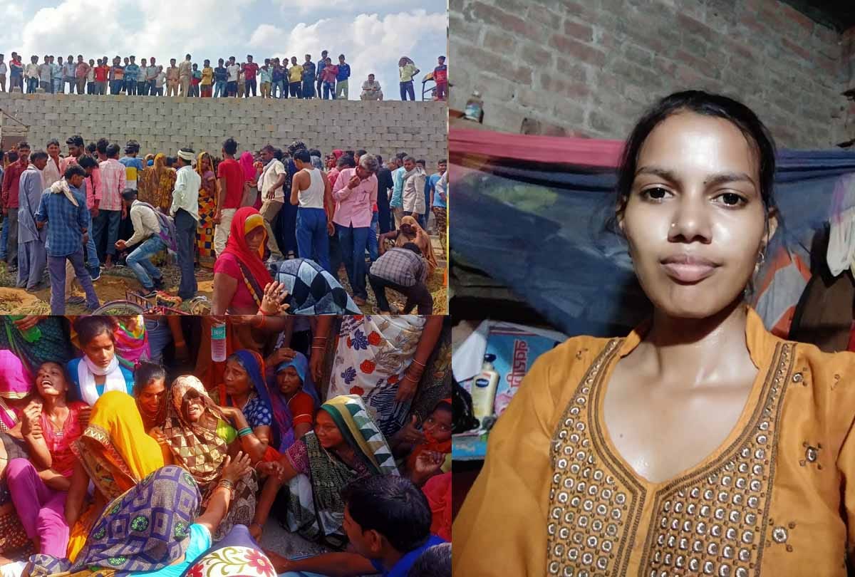 Kannauj: Truck crushed girl student returning after studying coaching, angry villagers blocked GT Road
