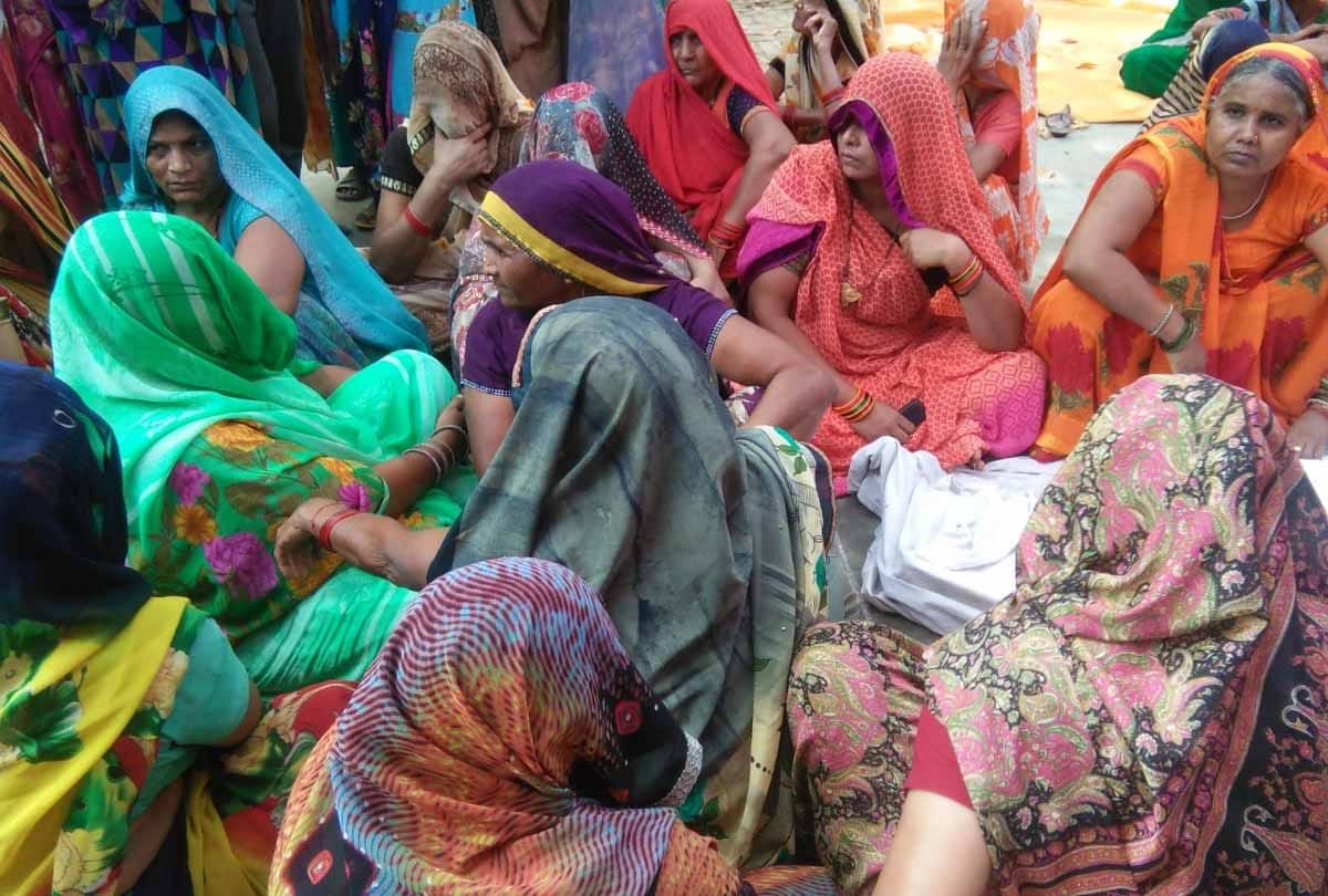 Fatehpur: servant was taking away lahi, Pradhan's mother interrupted, he strangled her to death