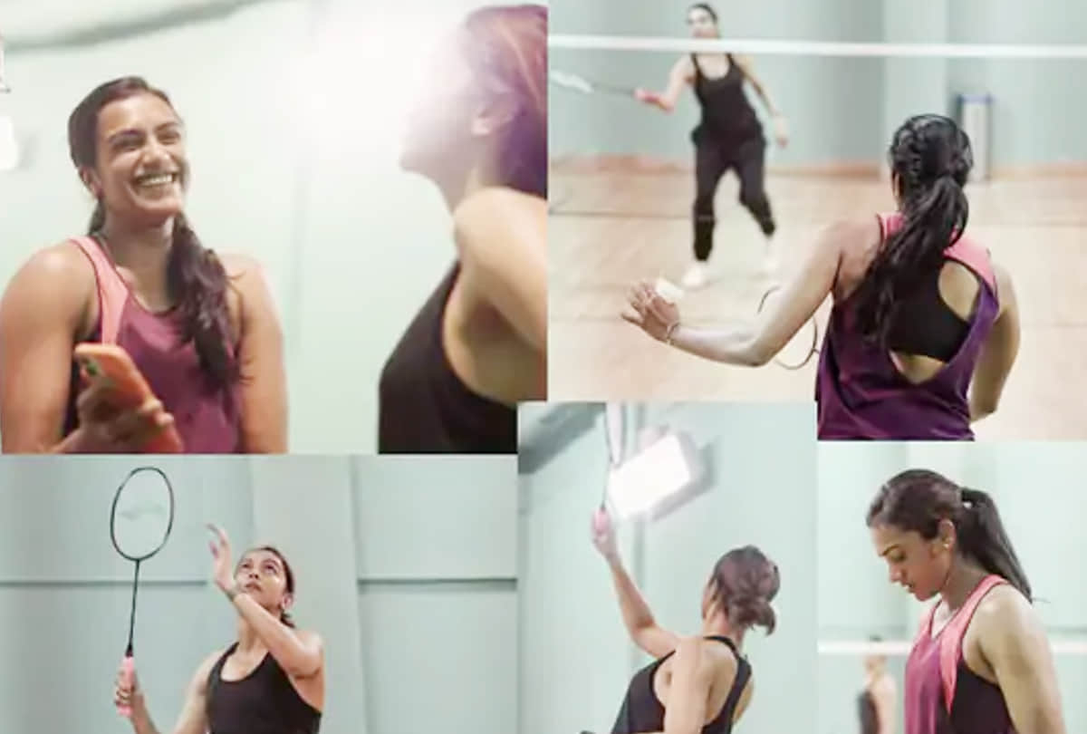 Deepika Padukone vs PV Sindhu in Badminton Court, Shares Pictres images videos, Fans Wonder If biopic of PV Sindhu is filming