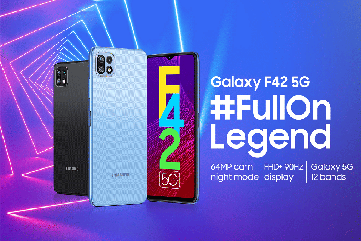 कंफर्म: Galaxy F सीरीज का पहला 5G फोन 29 सितंबर को भारत में होगा लॉन्च Samsung Galaxy F42 5G Launch in India set for 29 september price and specifications
