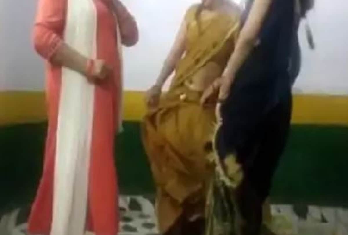 agra lady teacher dance video news: five lady teachers suspended for dancing in the school in agra