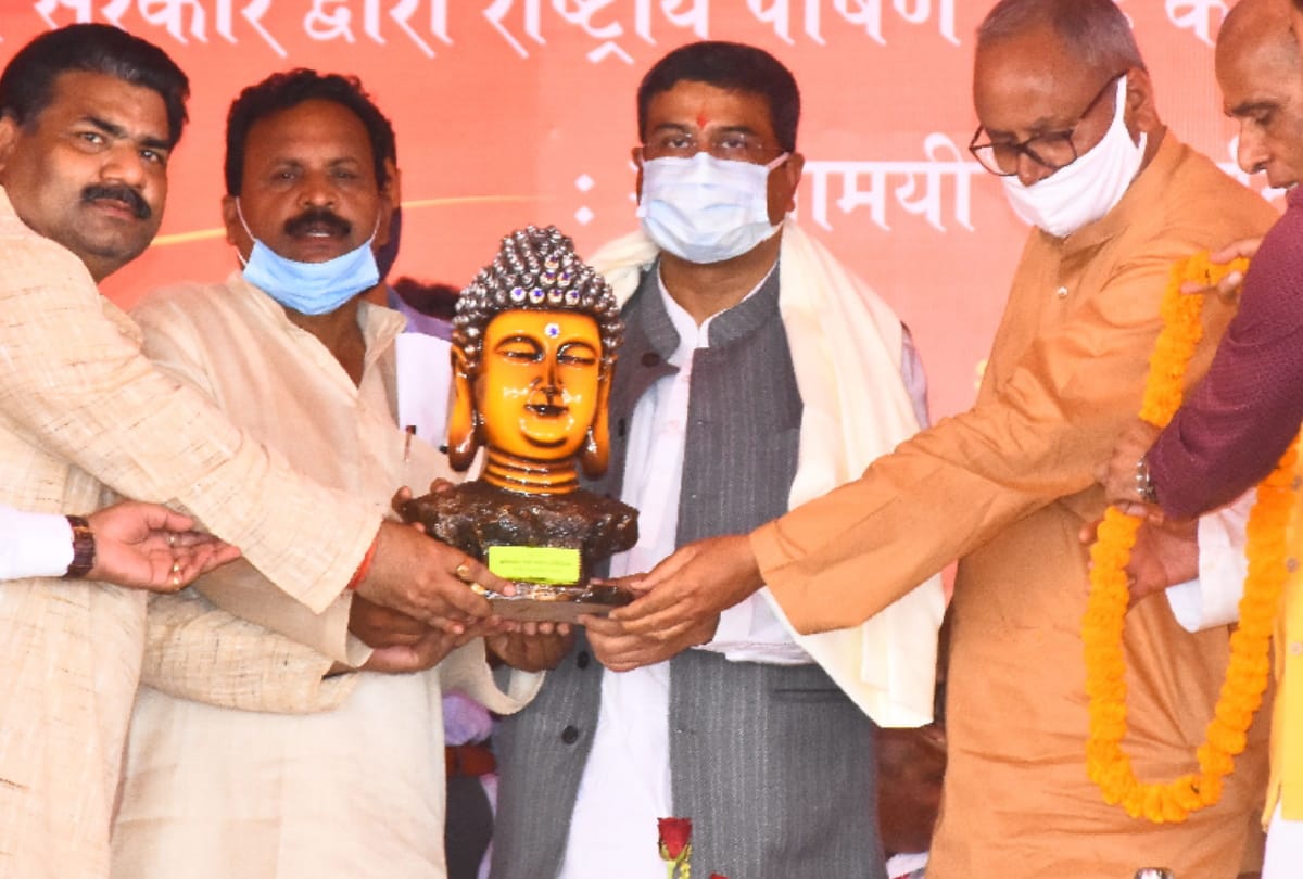 BJP mission 2022 UP election incharge Dharmendra Pradhan and CM Yogi campaigned for assembly elections