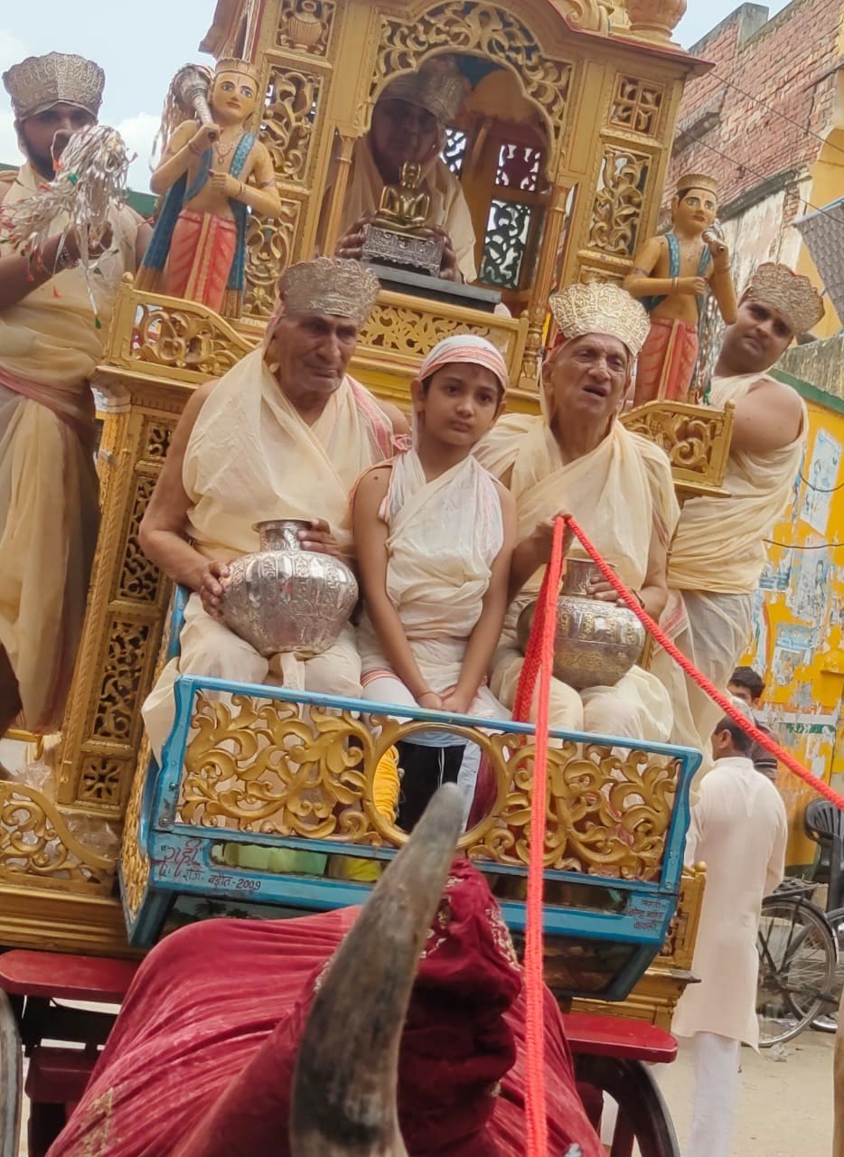 Rath Yatra of Lord Chandraprabhu taken out with pomp