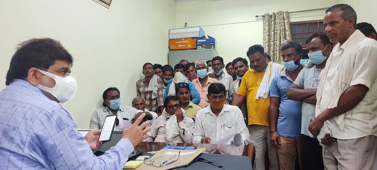 Furore in RTO office