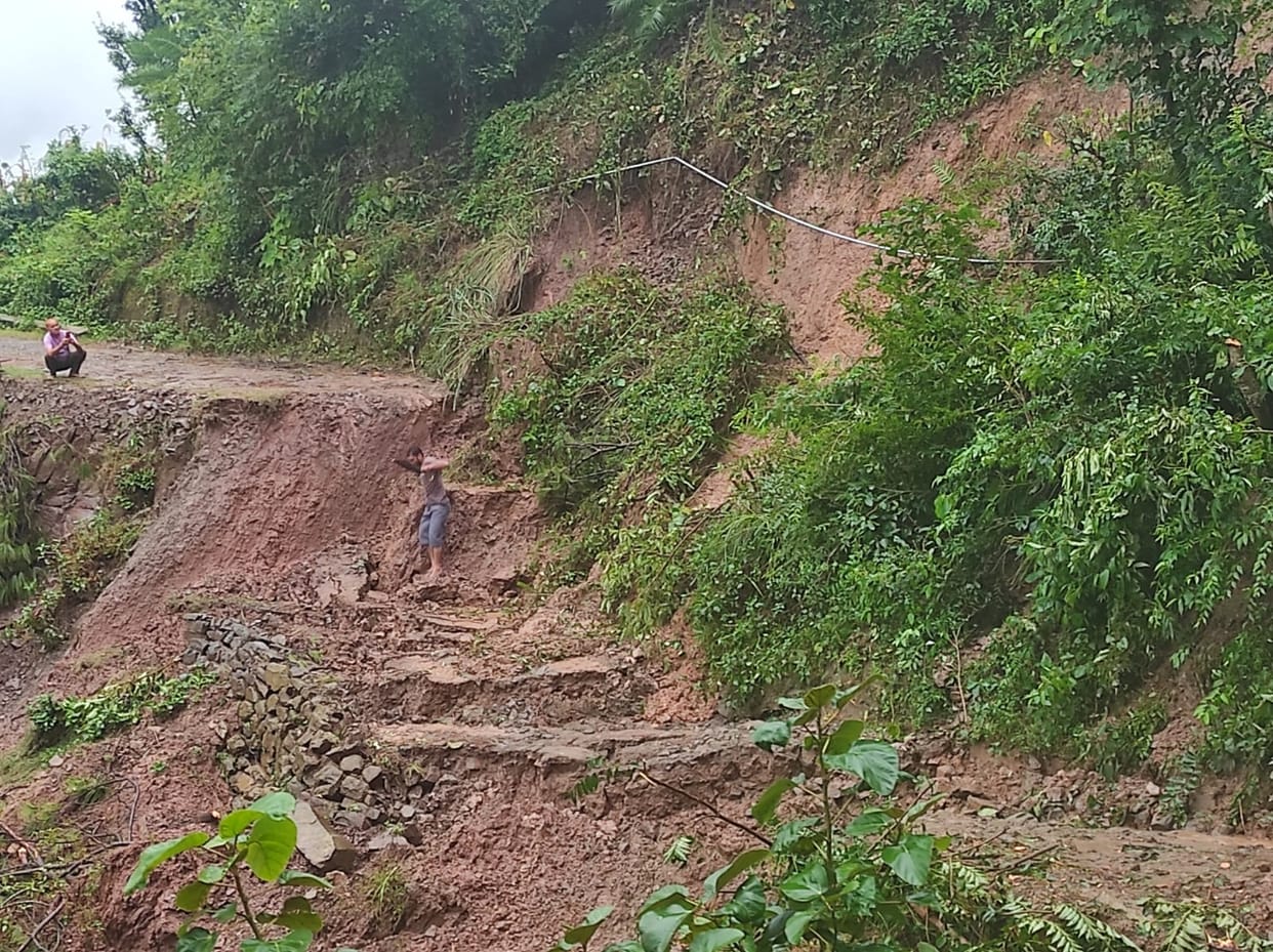 Life halted in Sirmaur due to torrential rains