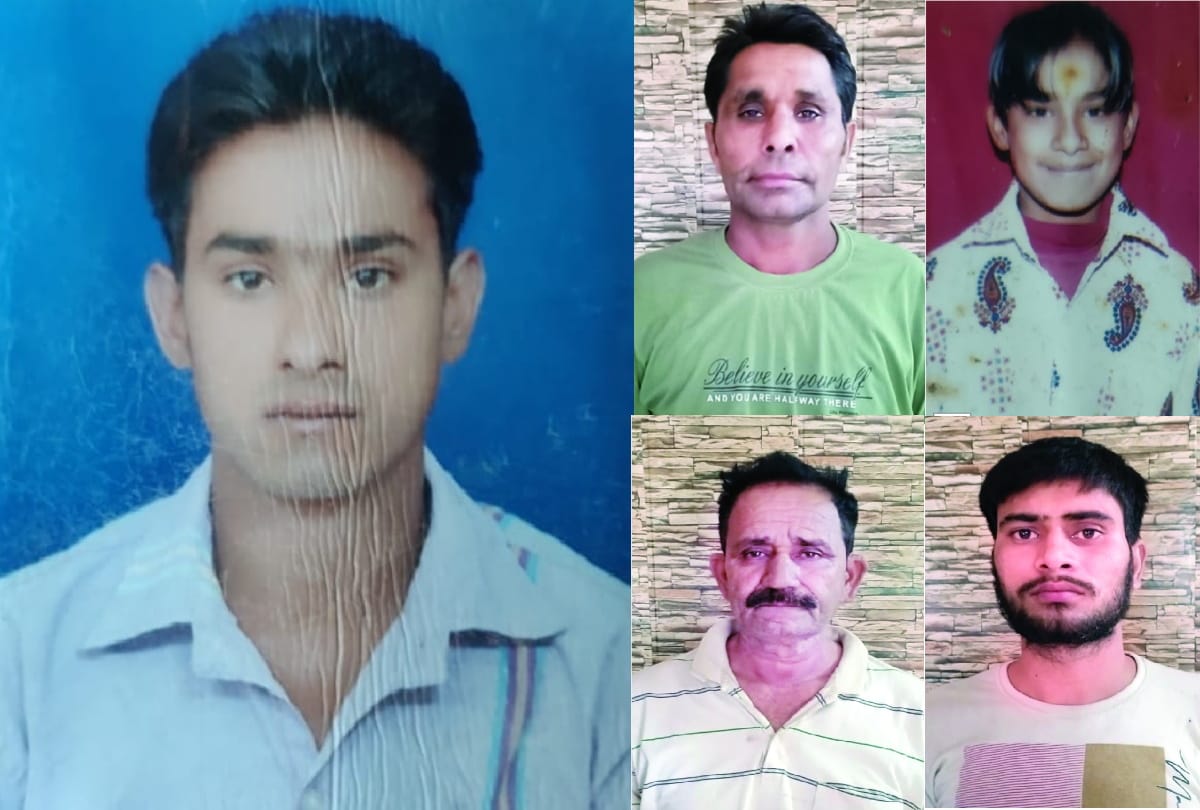 muradnagar five murder of family Murder in car, body tied in sack on tubewell then thrown in canal