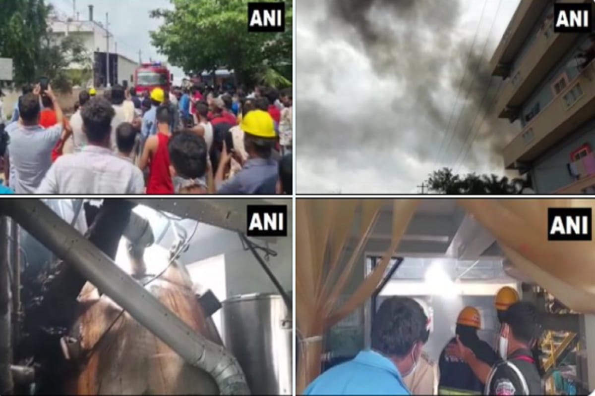 Karnataka- 4-5 km area around Lake Chemicals in Attibele covered in smoke after chemical boiler blast 