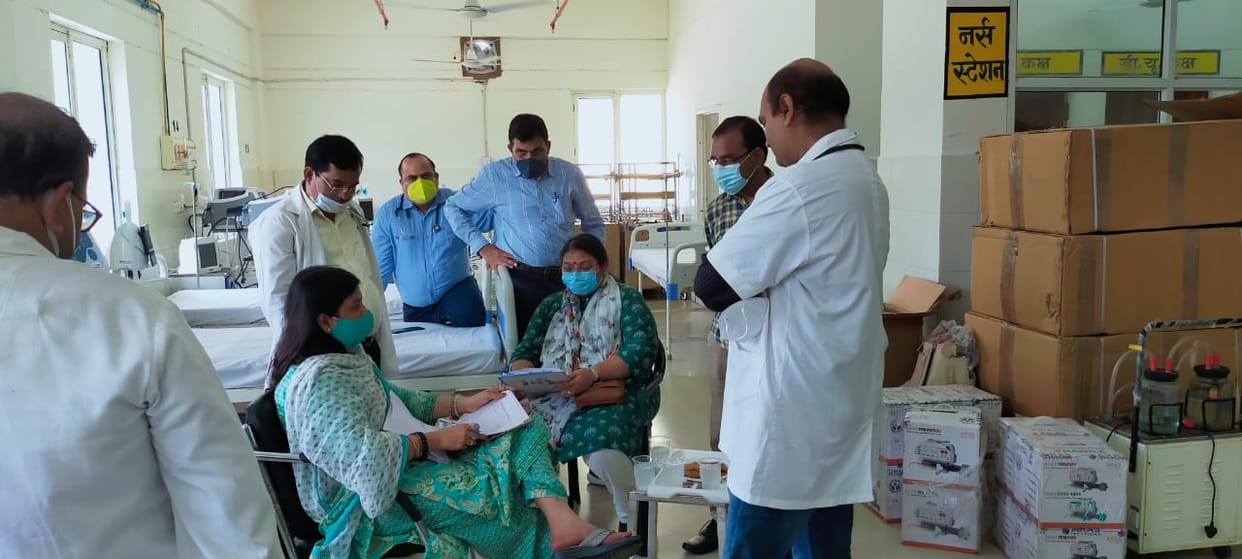 JD inspected Piku Ward