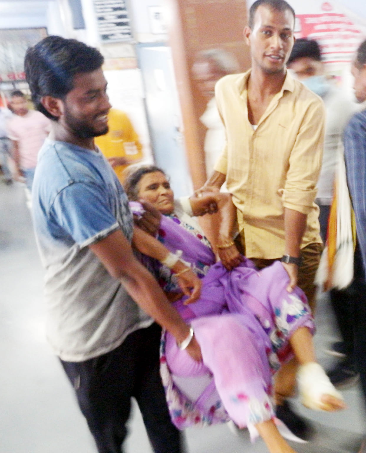 55 patients admitted of viral fever
