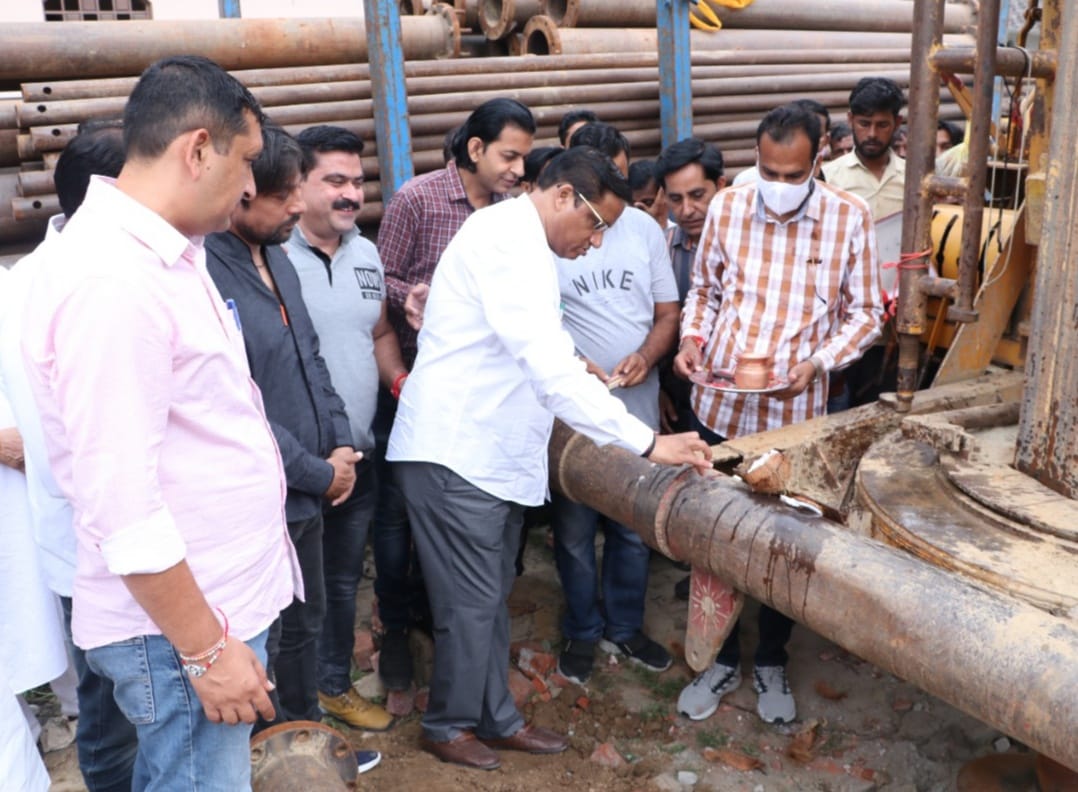 Inauguration of tube wells in Hakikat Nagar and Taharpur Mavikala