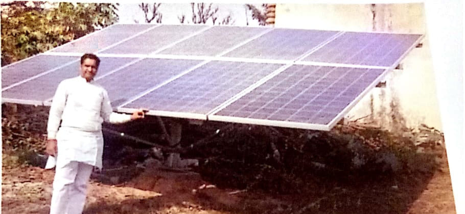 Now grant will also be given on solar pumps of seven and ten horsepower