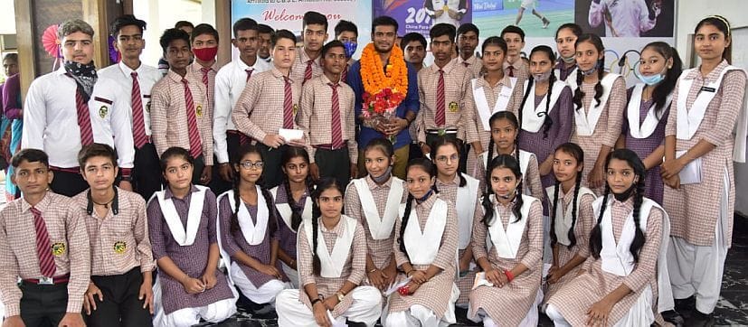 Students got honour.