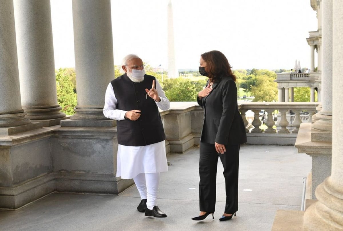 PM Modi Kamala Harris Meet: US Vice President Kamala Harris Said- Many Terrorists Group Working In Pakistan