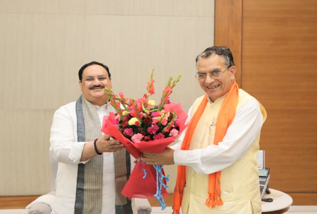 Suresh Bhardwaj met JP Nadda, enumerated the achievements related to the departments