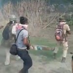 असम के दरांग में झड़प।