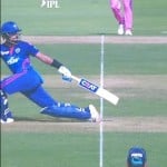 संजू सैमसन ने शानदार स्टंपिंग की।