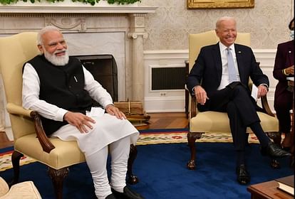 प्रधानमंत्री नरेंद्र मोदी और अमेरिकी राष्ट्रपति जो बाइडन।