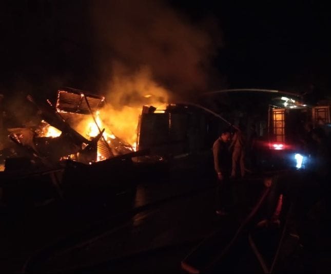 Fire Affects Ranikhet Traders