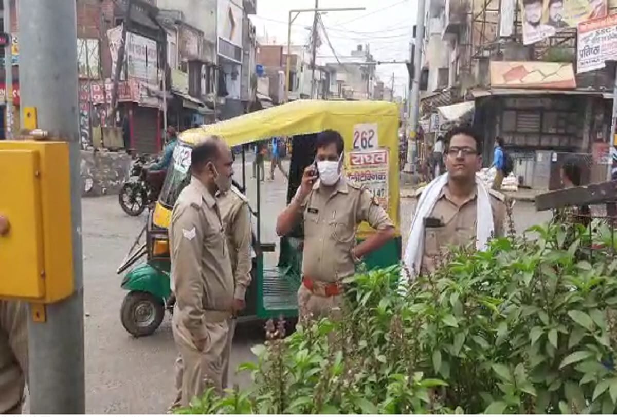 Anti-social elements damaged idols in Aligarh