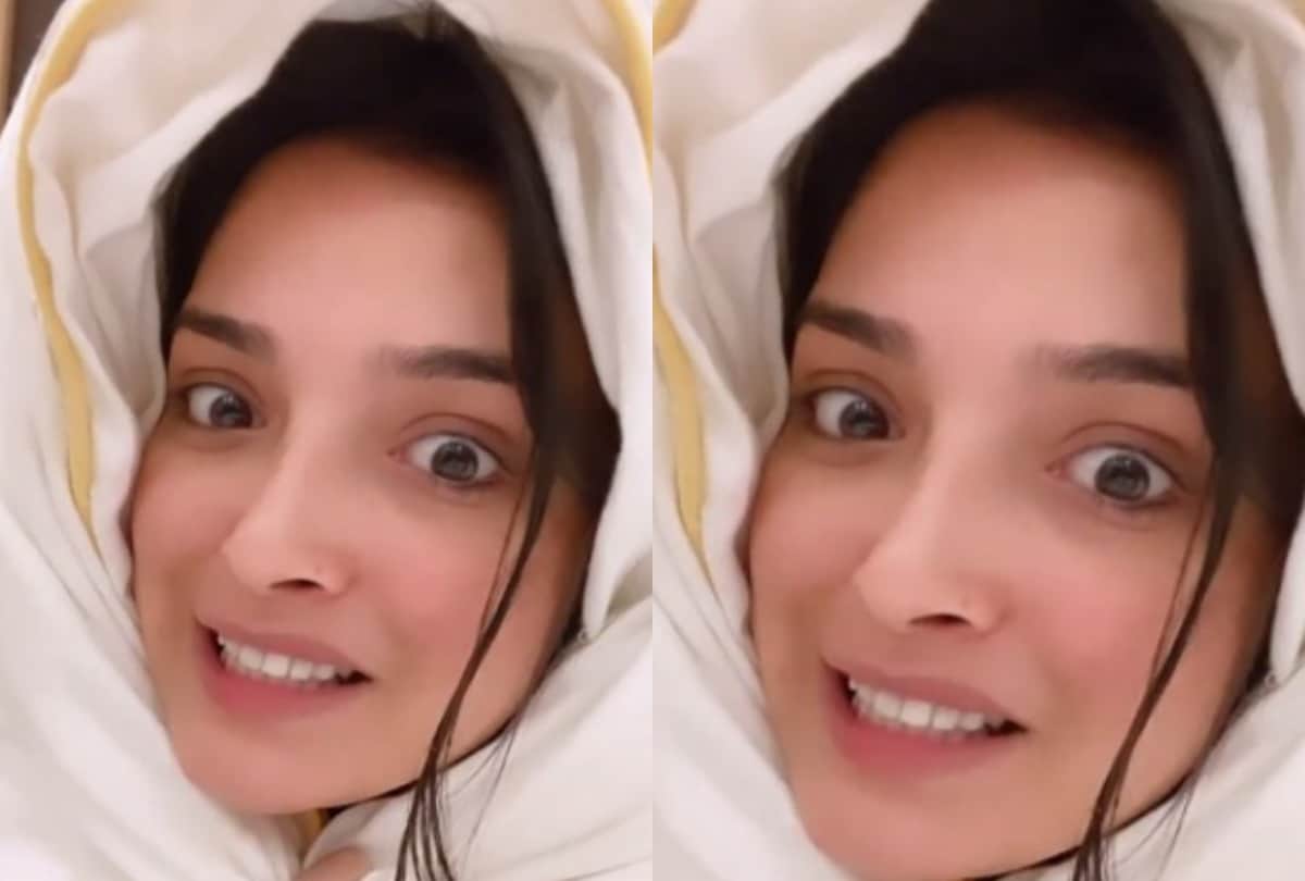 bhojpuri actress amrapali dubey gives beautiful expression on raveena tandon tip tip barsa pani song video goes viral