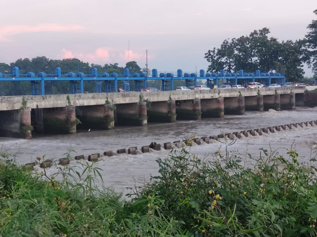 Hamida Head: The flow is so fast that even swimmers cannot touch the shore, Yamunanagar