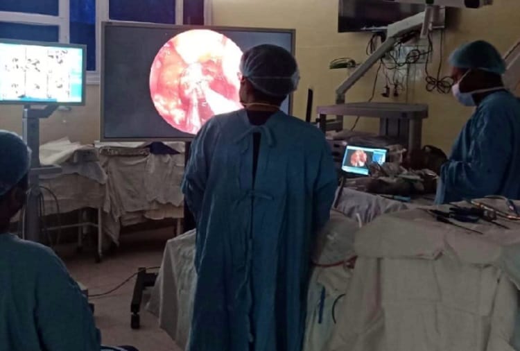 PGI Chandigarh doctors save two patients life without opening their brains removed lump
