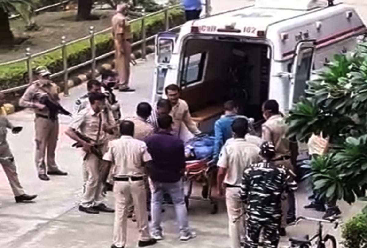 heavy police security arrangements in alipur village of jitendra gogi