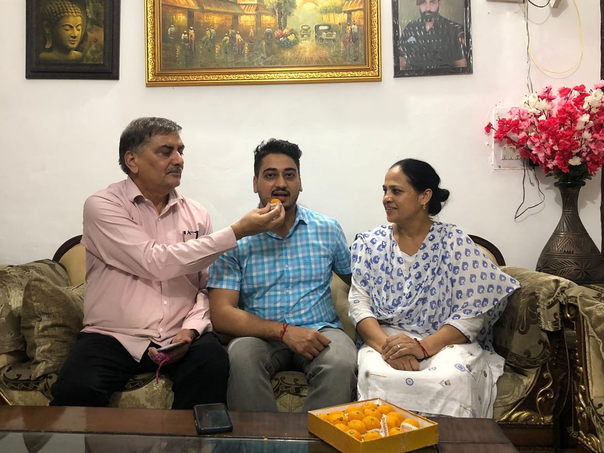 Success achieved with high spirits and true dedication