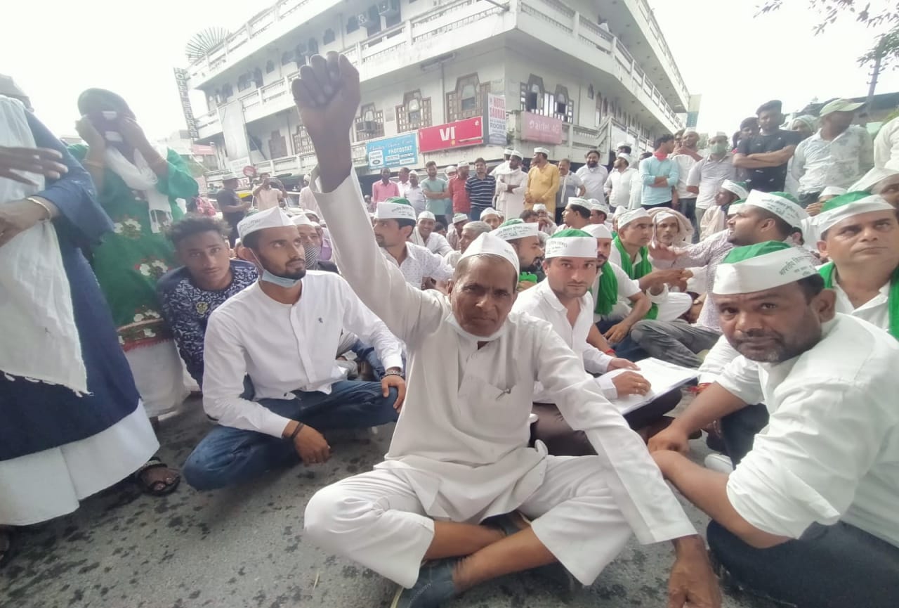 uttarakhand news: Farmers protest in dehradun, see photos