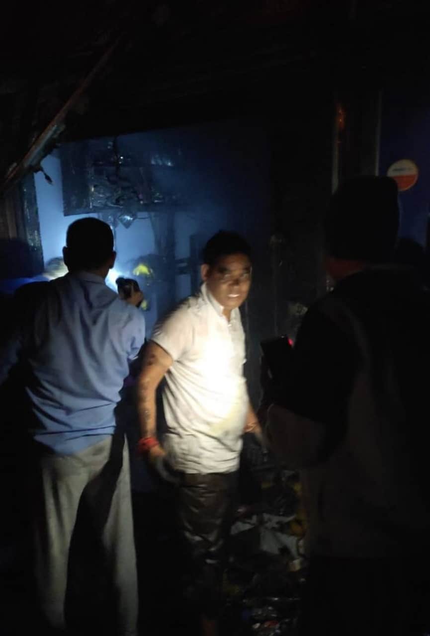 uttarakhand news: Massive fire in Ranikhet Meena Bazaar 11 shop burnt