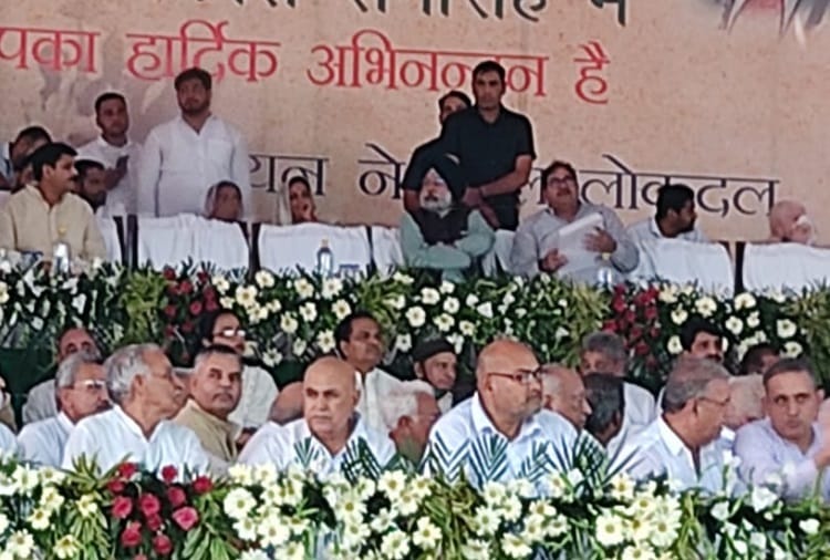 Indian National Lok dal Samman Diwas Rally at Jind Live Updates